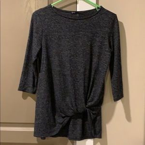 Gibson Cozy Twist Front Pullover